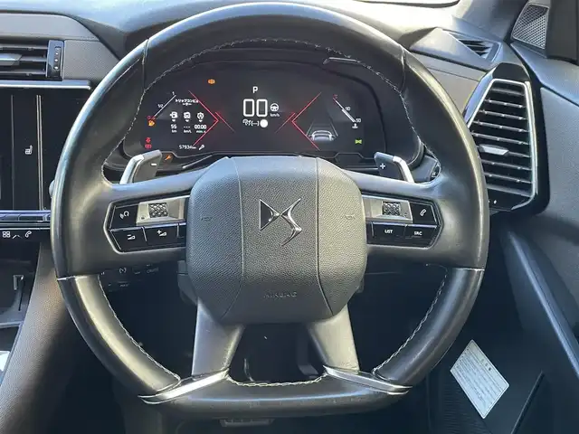 ＤＳオートモビル ＤＳ７ クロスバック ソーシック 静岡県 2018(平30)年 5.8万km ブランナクレ 前席シートヒーター/純正ナビ/(Bluetooth/AppleCarPlay/USB/フルセグ)/ACC/BSM/ESC/衝突被害軽減システム/アクティブセーフティーブレーキ/電動リアゲート/インテリジェントハイビーム/レザーステアリング/ルーフレール/HIDライト/純正フロアマット/純正18インチアルミホイール/360°カメラ/ETC/ドライブレコーダー/保証書/取扱説明書
