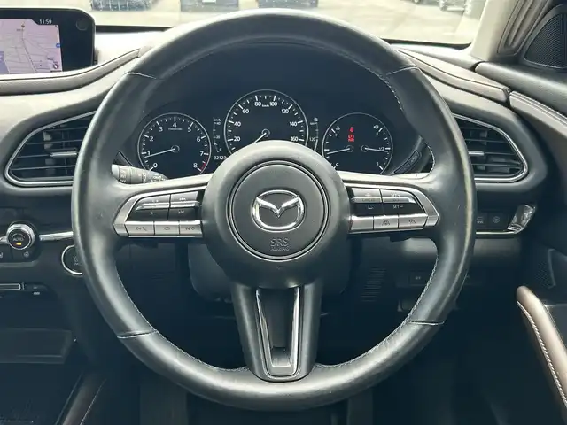 マツダ ＣＸ－３０ 20S Lパッケージ 愛知県 2019(令1)年 3.3万km ソウルレッドクリスタルM 純正メモリナビ/フルセグテレビ/バックカメラ/アラウンドビュー/アイドリングストップ/ウィンカーミラー/クルーズコントロール/プッシュスタート/パワーバックドア/ETC/レザーステアリング/パドルシフト/シートヒーター