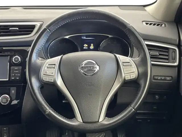 日産 エクストレイル ハイブリッド 20X エマージェンシーブレーキ 新潟県 2015(平27)年 8.9万km ダイヤモンドブラック 4WD/純正メモリナビ/　フルセグTV/CD/DVD/衝突被害軽減ブレーキ/レーンキープアシスト/クルーズコントロール/アラウンドビューモニター/前後ドライブレコーダー/前後コーナーセンサー/レザーシート/前席シートヒーター/ヒルディセントコントロール/ビルトインETC/横滑り防止装置/ミラーヒーター/ステアリングスイッチ