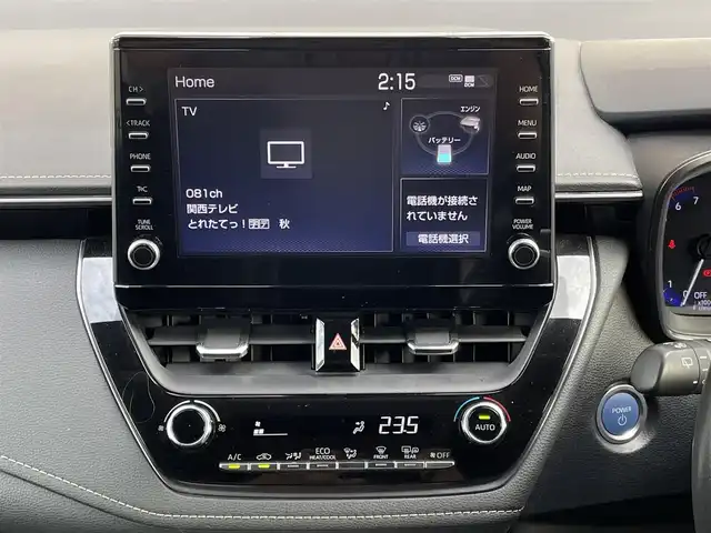 トヨタ カローラツーリング ハイブリッド ダブルバイビー 大阪府 2020(令2)年 11.2万km スパークリングブラックパールクリスタルシャイン ワンオーナー/9インチディスプレイオーディオ/・AM/FM/BT/フルセグTV/バックカメラ/ETC/ドライブレコーダー【TZ-D205W】/Toyota Safety Sense/・プリクラッシュセーフティー/・レーントレーシングアシスト/・レーンディバーチャーアラート/・レーダークルーズコントロール/・オートマティックハイビーム/・ロードサインアシスト/インテリジェントクリアランスソナー/プッシュスタート/電子パーキングブレーキ/スペアキー1本/保証書/取扱説明書/記録簿 R6 R5 R4 R3