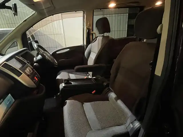 日産 セレナ ハイウェイスター 神奈川県 2008(平20)年 10.5万km パープル ワンオーナー/ビルトインETC/フリップダウンモニター/前ドライブレコーダー/スペアキー一本/本革巻きステアリング/両側パワースライドドア/バックカメラ