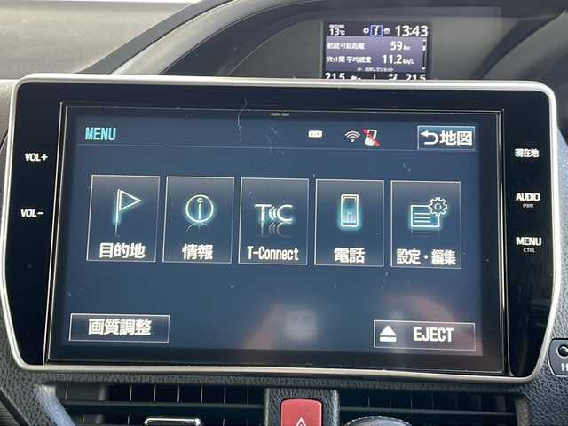 トヨタ ヴォクシー ZS 煌 長野県 2018(平30)年 6.9万km ブラック 純正メモリナビフルセグTV/バックカメラ/ETC/ドライブレコーダー/両側パワースライドドア/純正16インチアルミ/クルーズコントロール/プッシュスタート/アイドリングストップ/保証書・取説