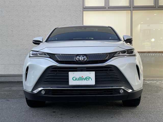 トヨタ ハリアー G 大阪府 2023(令5)年 3.7万km プラチナホワイトパールマイカ ワンオーナー/純正12.3型ナビ/フルセグTV BT HDMI USB Miracast/バックカメラ/TVキャンセラー/デジタルインナーミラー/パワーバックドア/コーナーセンサー/衝突被害軽減ブレーキ/レーダークルーズコントロール/レーンアシスト/ブラインドスポットモニタ/オートマチックハイビーム/LEDオートヘッドライト/フォグライト/ハーフレザーシート/パワーシート/前後ドラレコ/社外スピーカー/社外20インチアルミホイール/2.0ETC/スマートキー 2個/W サイド カーテン ニー エアバッグ/保証書/禁煙車
