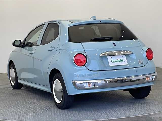 ミツオカ ミツオカ ビュート ストーリー 15DX 栃木県 2024(令6)年 0.3万km ライトブルー ワンオーナー/特別仕様色（ターコイズブルーメタリック）/トヨタ純正ナビ/(フルセグ・Bluetooth)/バックカメラ/衝突軽減ブレーキ/レーンキープアシスト/オートハイビーム/オートクルーズコントロール/前後コーナーセンサー/LEDヘッドライト/オートライト/前後ドライブレコーダー/ビルトインETC/スペアキー/スマートキー/取扱説明書/保証書