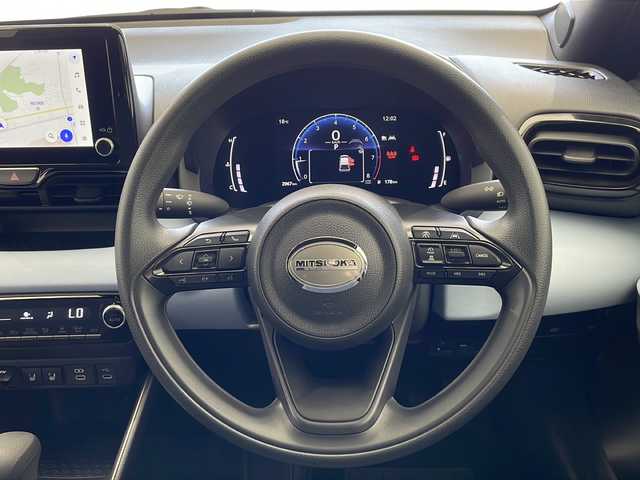ミツオカ ミツオカ ビュート ストーリー 15DX 栃木県 2024(令6)年 0.3万km ライトブルー ワンオーナー/特別仕様色（ターコイズブルーメタリック）/トヨタ純正ナビ/(フルセグ・Bluetooth)/バックカメラ/衝突軽減ブレーキ/レーンキープアシスト/オートハイビーム/オートクルーズコントロール/前後コーナーセンサー/LEDヘッドライト/オートライト/前後ドライブレコーダー/ビルトインETC/スペアキー/スマートキー/取扱説明書/保証書