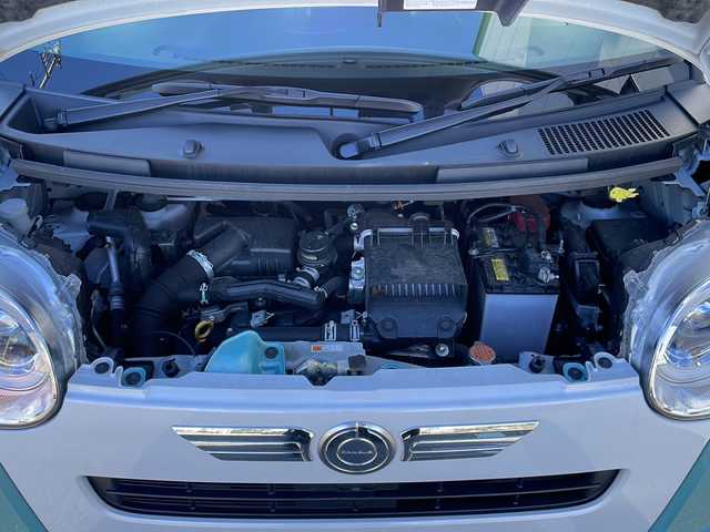 ダイハツ ムーヴ キャンバス ストライプス G ターボ 山口県 2022(令4)年 4.2万km シャイニングホワイトパール/ファインミントメタリック 純正7インチSDナビ　【NMZN-W72D】/・Bluetooth接続/・フルセグTV/・AM/FM/アラウンドビューモニター/ETC/ドライブレコーダー/スマートアシスト/・衝突警報機能/・誤発進抑制制御機能/・ブラインドスポットモニター/・路側逸脱警報機能/・ふらつき警報/・車線逸脱警報機能/・先行車発進お知らせ機能/・標識認識機能/・アダプティブクルーズコントロール/スマートキー/プッシュスタート/スペアキー1本/シートヒーター/電子パーキング/USB入力端子/ドリンクヒーター/ドアバイザー/取り扱い説明書/保証書