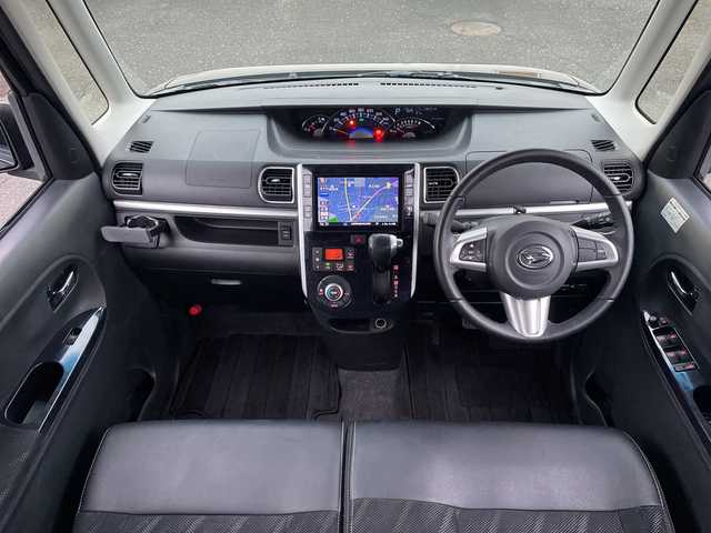 ダイハツ タント カスタム RS トップED SA Ⅲ 三重県 2017(平29)年 7.9万km ブラックマイカメタリック 登録時79047km/禁煙車/純正８インチＳＤナビ/・フルセグ・Ｂｌｕｅｔｏｏｔｈ・ＨＤＭＩ・ＵＳＢ/・CD/DVD・SD・AM/FM/両側パワースライドドア/シートヒーター/衝突軽減ブレーキ/ＡＵＴＯライト/ＡＵＴＯハイビーム/ＬＥＤヘッドライト/革巻きステアリング/ETC/アイドリングストップ/電動格納ミラー