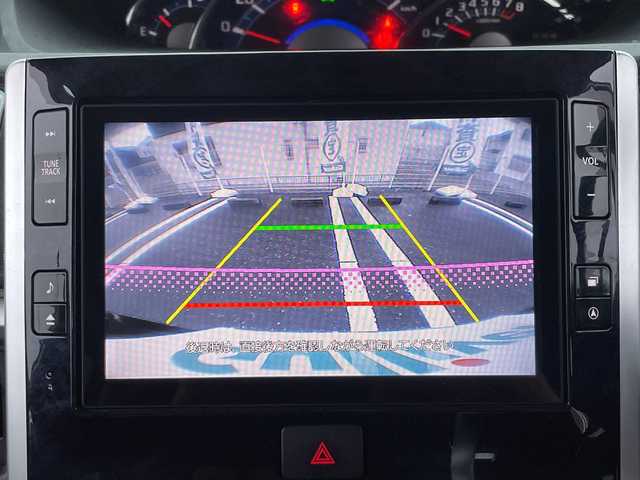 ダイハツ タント カスタム RS トップED SA Ⅲ 三重県 2017(平29)年 7.9万km ブラックマイカメタリック 登録時79047km/禁煙車/純正８インチＳＤナビ/・フルセグ・Ｂｌｕｅｔｏｏｔｈ・ＨＤＭＩ・ＵＳＢ/・CD/DVD・SD・AM/FM/両側パワースライドドア/シートヒーター/衝突軽減ブレーキ/ＡＵＴＯライト/ＡＵＴＯハイビーム/ＬＥＤヘッドライト/革巻きステアリング/ETC/アイドリングストップ/電動格納ミラー