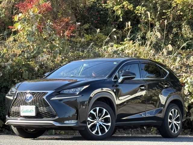 レクサス ＮＸ 300h Fスポーツ 大分県 2015(平27)年 7.4万km グラファイトブラックガラスフレーク ブラック/レッドレザーシート/サンルーフ/シートヒーター/ベンチレーション/純正メモリーナビ/パノラミックビューモニター/フルセグ /Bluetooth/アダプティブクルーズコントロール/レーンキープアシスト/パワーシート/純正LEDヘッドライト/オートライトコントロール/スマートキー/エンジンプッシュスタート/ステアリングヒーター/リアクリアランスソナー/ビルトインETC