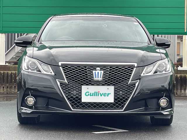 トヨタ クラウン ハイブリッド アスリートS 茨城県 2013(平25)年 6.7万km プレシャスブラックパール 純正SDナビ/Bluetooth搭載/フルセグTV/バックカメラ/クルーズコントロール/ビルトインETC/パワーシート　/純正18インチアルミホイール/純正フロアマット/LEDヘッドライト/オートライト/オートマチックハイビーム/スマートキー