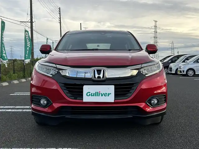 ホンダ ヴェゼル X ホンダセンシング 宮城県 2020(令2)年 9.1万km プレミアムクリスタルレッドM 純正ナビ（VXM-204VFi）/（AM/FM/CD/DVD/SD/BT/HDMI)/フルセグTV/バックカメラ/クルーズコントロール/ETC/前後ドライブレコーダー/純正フロアマット/ドアバイザー/純正16インチアルミホイール