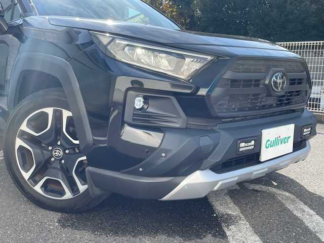 トヨタ ＲＡＶ４ アドベンチャー 大分県 2020(令2)年 3.6万km アティチュードブラックマイカ ワンオーナー/４WD/TRDフロントバンパーガーニッシュ/トヨタセーフティーセンス/・レーダークルーズコントロール/・プリクラッシュセーフティ/・レーントレーシングアシスト/・オートマチックハイビーム/・ブラインドスポットモニター/・パーキングサポートブレーキ/純正SDナビ/【NSZT-Y68T】/DVD/DTV/BT/SD/合皮シート/運転席パワーシート/前席シートヒーター/前席シートベンチレーション/ステアリングヒーター/社外ルーフキャリア/純正ドライブレコーダー/社外デジタルインナーミラー/ドアバイザー/プッシュスタート/スマートキー/スペアキー/純正ビルトインETC2.0