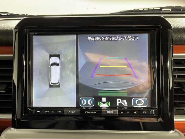 スズキ クロスビー HYBRID MZ 神奈川県 2019(令1)年 6.8万km スーパーブラックパール 3トーンコーディネート 純正8型SDナビゲーション【AVIC-RLS901】/CD DVD フルセグTV Bluetooth ipod USB AM FM/全方位カメラ/パドルシフト/スズキセーフティサポート/デュアルセンサーブレーキサポート/クルーズコントロール/レーンキープアシスト/横滑り防止装置/ビルトインETC2.0/前方ドライブレコーダー/アイドリングストップ/LEDヘッドライト/オートライト/オートマチックハイビーム/クリアランスソナー/スマートキー/セキュリティアラーム/純正フロアマット/16インチアルミホイール