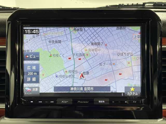 スズキ クロスビー HYBRID MZ 神奈川県 2019(令1)年 6.8万km スーパーブラックパール 3トーンコーディネート 純正8型SDナビゲーション【AVIC-RLS901】/CD DVD フルセグTV Bluetooth ipod USB AM FM/全方位カメラ/パドルシフト/スズキセーフティサポート/デュアルセンサーブレーキサポート/クルーズコントロール/レーンキープアシスト/横滑り防止装置/ビルトインETC2.0/前方ドライブレコーダー/アイドリングストップ/LEDヘッドライト/オートライト/オートマチックハイビーム/クリアランスソナー/スマートキー/セキュリティアラーム/純正フロアマット/16インチアルミホイール