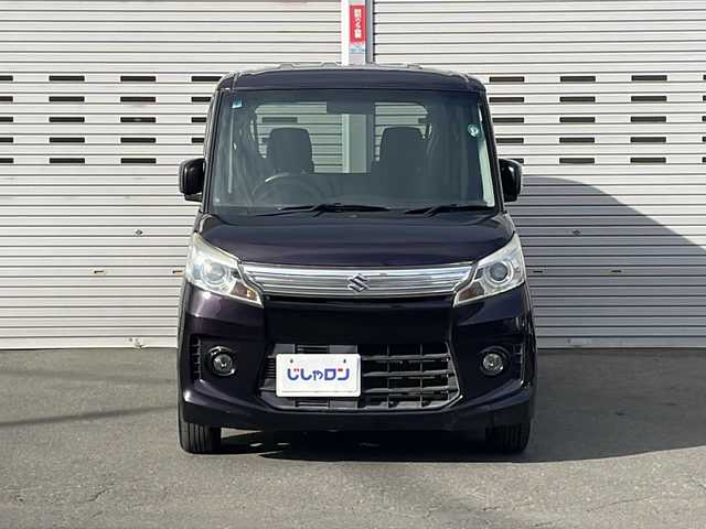 スズキ スペーシア カスタム XS 道央・札幌 2013(平25)年 8万km ミステリアスバイオレットパール (株)IDOMが運営する【じしゃロン札幌店】の自社ローン専用車両になりますこちらは現金またはオートローンご利用価格です。自社ローンご希望の方は別途その旨お申し付けください。/4WD/社外メモリナビ/　（Bluetooth/CD/DVD/フルセグ)/片側パワースライドドア/アイドリングストップ/フォグランプ/HIDヘッドライト/オートライト/シートヒーター/バックカメラ/電動格納ミラー/ウィンカーミラー/純正フロアマット/スマートキー/プッシュスタート/ドアバイザー/保証書/取扱説明書