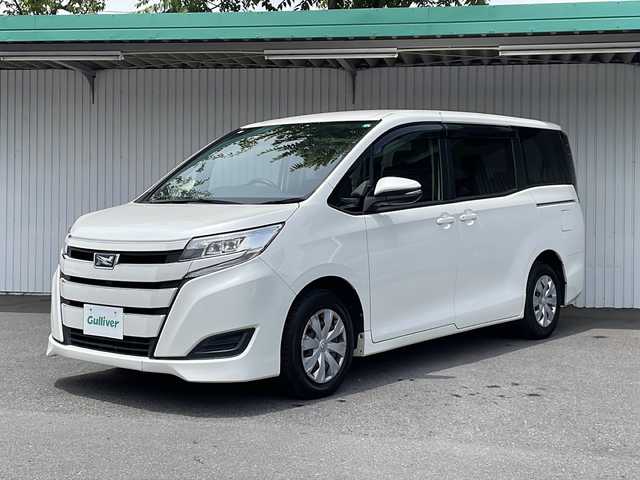 トヨタ ノア X 長野県 2021(令3)年 5.3万km ホワイトパールクリスタルシャイン トヨタセーフティセンス/純正メモリナビ TV/バックカメラ/ビルトインETC/ドライブレコーダー/両側パワースライドドア/クルーズコントロール/LEDヘッドライト/キーレス/スペアキー