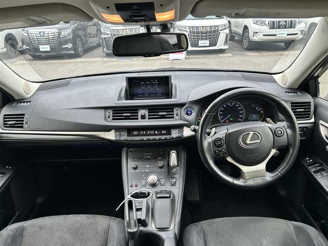 レクサス ＣＴ 200h バージョンC 富山県 2014(平26)年 11.5万km マーキュリーグレーマイカ 純正SDナビ/フルセグTV／Bluetooth/バックカメラ/クルーズコントロール/D.N席パワーシート/シートヒーター/ETC/オートライト/社外AW18インチ/純正AW17インチスタッドレス積み込み/社外テールランプ（純正テールランプ積込）/スマートキー/スペアキー2本(1本カードキー)/アイドリングストップ/W＋サイドエアバック/カーテンエアバック/保証書／取説有り