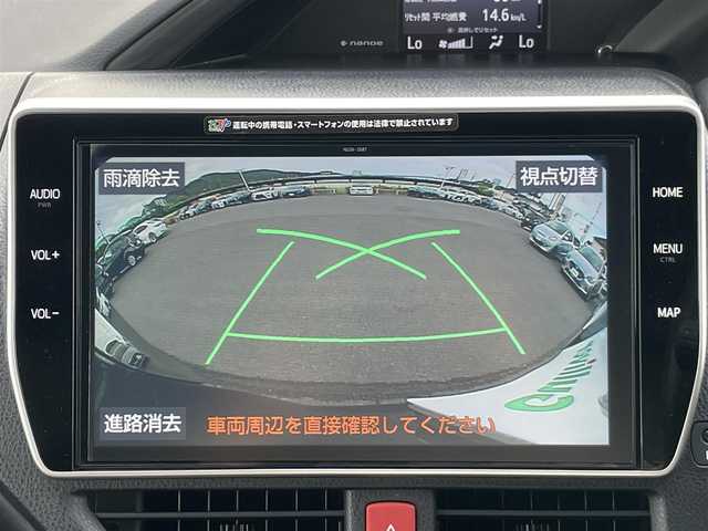 トヨタ エスクァイア ハイブリッド Gi プレミアムパッケージ ブラックテーラード 岡山県 2020(令2)年 3.7万km ブラック 登録時走行距離36784km/純正ナビ/フリップダウンモニター/両側パワースライドドア/デジタルインナーミラー/衝突軽減/レーンキープアシスト/オートハイビーム/ステアリングヒーター/シートヒーター/バックカメラ/ＬＥＤ/ETC2.0