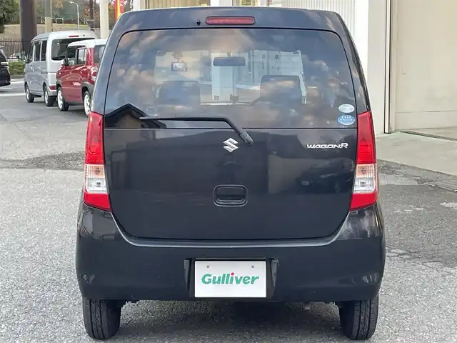 スズキ ワゴンＲ FX 千葉県 2011(平23)年 4.6万km ブルーイッシュブラックパール3 社外ナビ【フルセグ、MSV、DVD、CD】/純正ホイールキャップ/前ドラレコ/ETC/電動格納ミラー/ドアバイザー/レベライザー/フロアマット/保証書/取説/ナビ説