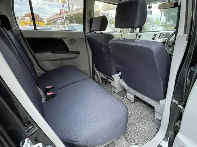 スズキ ワゴンＲ FX 千葉県 2011(平23)年 4.6万km ブルーイッシュブラックパール3 社外ナビ【フルセグ、MSV、DVD、CD】/純正ホイールキャップ/前ドラレコ/ETC/電動格納ミラー/ドアバイザー/レベライザー/フロアマット/保証書/取説/ナビ説