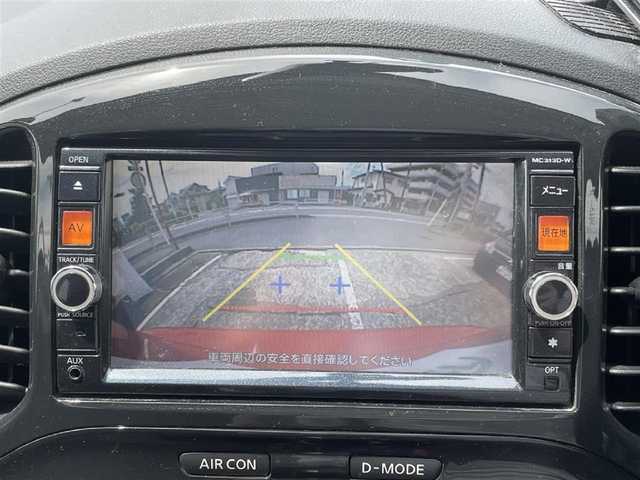 日産 ジューク 15RX パーソナライズパック 神奈川県 2013(平25)年 6.5万km パッションレッド 純正メモリナビ/　（CD・DVD・Bluetooth）/フルセグTV/バックカメラ/純正17インチAW/スマートキー×2/保証書/取扱説明書