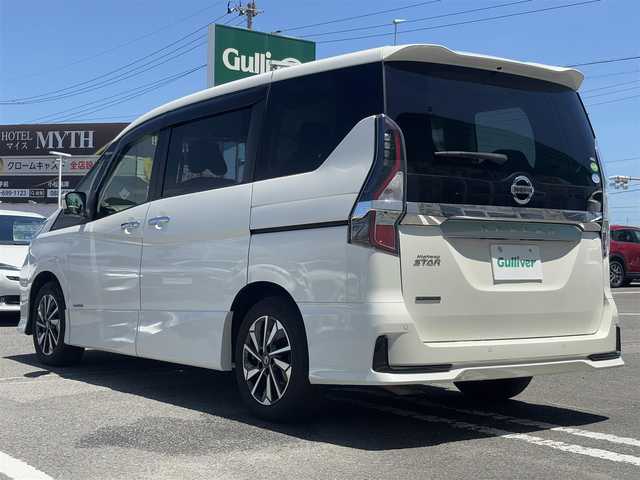 日産 セレナ ハイウェイスター V 徳島県 2020(令2)年 4.6万km ブリリアントホワイトパール ALPINE11インチナビ【EX11NX】/（フルセグTV/Bluetooth/CD/DVD/AM/FM）/ALPINEフリップダウンモニター/プロパイロット/アラウンドビューモニター/両側パワースライドドア/前後コーナーセンサー/セーフティシールド/・BSM/BSI/・LDW/LDP/ステアリングヒーター/シートヒーター(D＋N席)/LEDヘッドライト/オートライト/オートエアコン/プッシュスタート/スペアキー