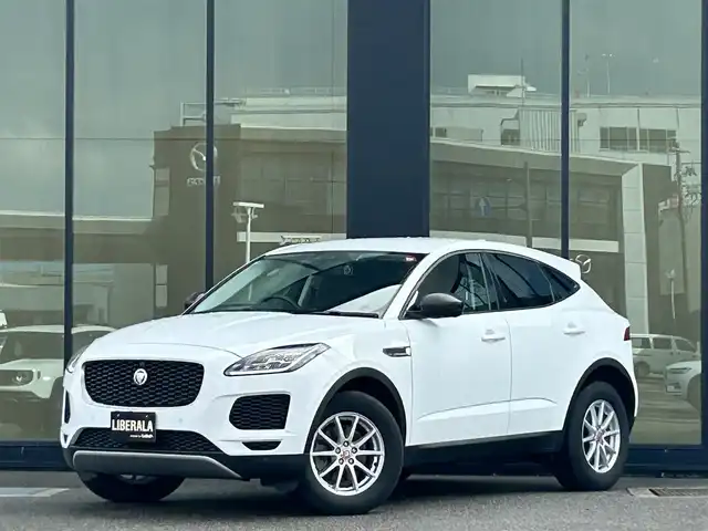 ジャガー Ｅペース HSE 180PS 石川県 2018(平30)年 5.2万km 白 衝突軽減ブレーキ/アダプティブクルーズコントロール/ブラインドスポットモニター/純正ナビ/ＡｐｐｌｅＣａｒＰｌａｙ/３６０カメラ/クリアランスソナー/ＬＥＤヘッドライト/オートライト/液晶メーター