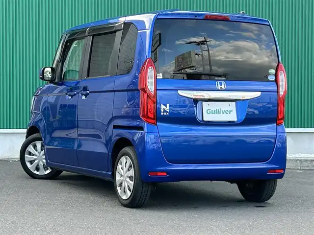 ホンダ Ｎ ＢＯＸ G ホンダセンシング 宮城県 2018(平30)年 2.2万km ブリリアントスポーティブルーメタリック2トーン ホンダセンシング/●衝突軽減ブレーキ〈CMBS〉/●誤発進抑制機能/●後方誤発進抑制機能/●歩行者事故低減ステアリング/●路外逸脱抑制機能/●ACC〈アダプティブ・クルーズ・コントロール〉/●LKAS〈車線維持支援システム〉/●オートハイビーム/●先行車発進お知らせ機能/●標識認識機能/純正ナビ（VXM-184VFi）/・CD/DVD/・Bluetooth/・フルセグTV/バックカメラ/ビルトインETC/両側スライドドア/ステアリングスイッチ/フルLEDヘッドランプ/オートライト/スマートキー＆プッシュスタート/スペアキー1本/電動格納ミラー/純正フロアマット/ドアバイザー/Wエアバッグ