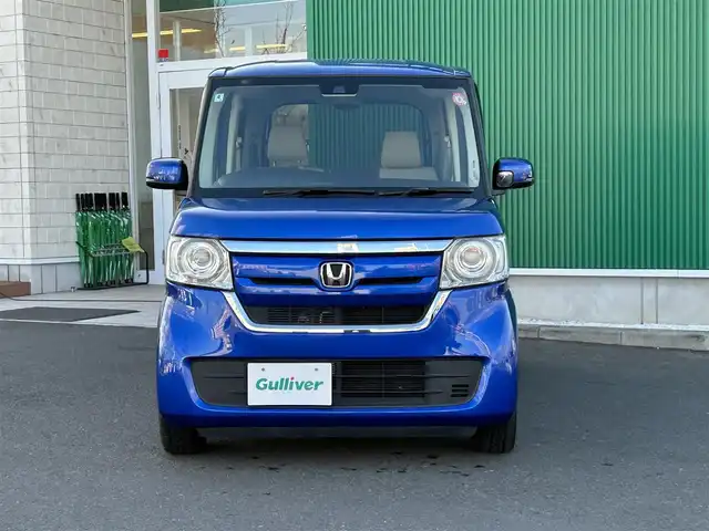 ホンダ Ｎ ＢＯＸ G ホンダセンシング 宮城県 2018(平30)年 2.2万km ブリリアントスポーティブルーメタリック2トーン ホンダセンシング/●衝突軽減ブレーキ〈CMBS〉/●誤発進抑制機能/●後方誤発進抑制機能/●歩行者事故低減ステアリング/●路外逸脱抑制機能/●ACC〈アダプティブ・クルーズ・コントロール〉/●LKAS〈車線維持支援システム〉/●オートハイビーム/●先行車発進お知らせ機能/●標識認識機能/純正ナビ（VXM-184VFi）/・CD/DVD/・Bluetooth/・フルセグTV/バックカメラ/ビルトインETC/両側スライドドア/ステアリングスイッチ/フルLEDヘッドランプ/オートライト/スマートキー＆プッシュスタート/スペアキー1本/電動格納ミラー/純正フロアマット/ドアバイザー/Wエアバッグ
