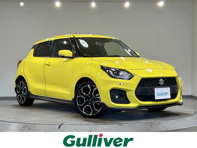 スズキ スイフト スポーツ 愛知県 2020(令2)年 2.7万km チャンピオンイエロー 純正８インチナビ/アラウンドビューモニター/衝突軽減ブレーキ/レーダークルーズコントロール/車線逸脱警報/クリアランスソナー/パドルシフト/運転席シートヒーター/デジタルインナーミラー/ドライブレコーダー/ビルトインETC/アクセサリーソケット/USB入力端子/ISOFIX/LEDヘッドライト/純正17インチアルミホイール