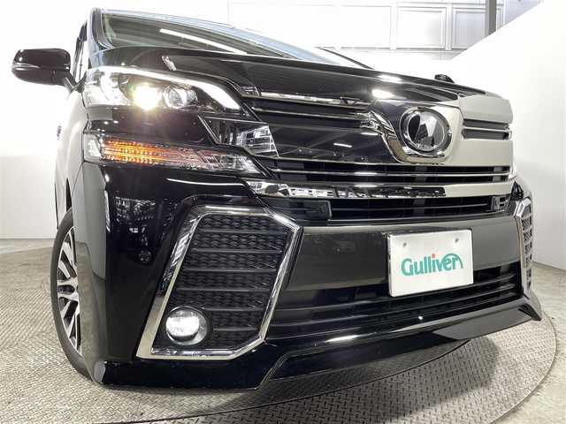 トヨタ ヴェルファイア Z Gエディション 大阪府 2017(平29)年 2.7万km ブラック 後席モニター　純正１０ｉｎｃナビＴＶ　バックカメラ　ハーフレザー　パワーシート　電動リアゲート レーダークルコン 衝突軽減 クリアランスソナー ステアリングヒーター ワンオーナー