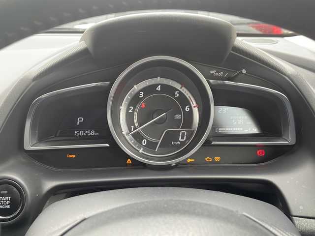 マツダ デミオ XD ツーリング 愛知県 2016(平28)年 15.1万km ディープクリスタルブルーマイカ /メーカーナビ(BT/USB/CD/DVD/フルセグTV)//バックカメラ//アクティブドライビングディスプレイ//前方ドライブレコーダー(セルスター CSD-570FH)//ETC//横滑り防止装置//i-stop(アイドリングストップ)//パドルシフト//オートライト//プッシュスタート//フォグランプ//純正フロアマット//ドアバイザー//取扱説明書
