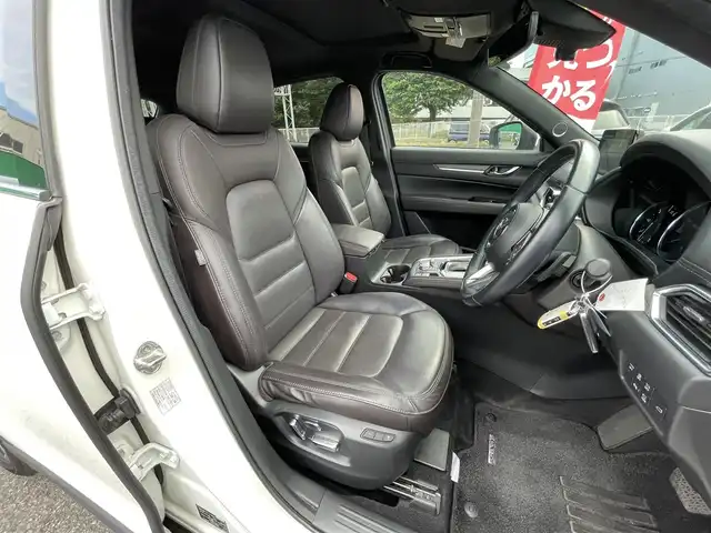 マツダ ＣＸ－５ XD エクスクルーシブモード 千葉県 2020(令2)年 5.7万km スノーフレイクホワイトパールマイカ サンルーフ/レザーシート/360°カメラ/BOSEプレミアムサウンド/純正マツダコネクトナビ/・CD/DVD/Bluetooth/フルセグTV/前席パワーシート/全席シートヒーター/前席シートベンチレーション/パワーバックドア/レーンキープアシスト/アダプティブクルーズコントロール/ブラインドスポットモニター/スマートキー/前後コーナーセンサー/ヘッドアップディスプレイ/パドルシフト/純正19インチアルミホイール/純正アダプティブLEDヘッドライト/フォグランプ/ステアリングヒーター/本革巻ステアリング/ETC/前後ドライブレコーダー/サイド＆カーテンエアバッグ