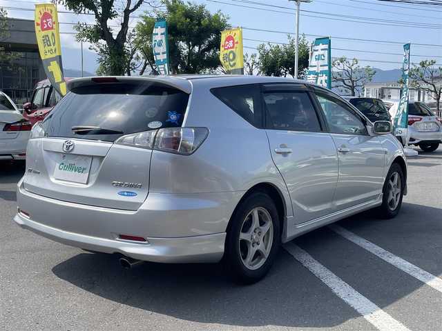 トヨタ カルディナ 2．0ZT 長野県 2006(平18)年 11万km シルバーM 社外ナビ（FM/AM、CD、DVD）/アナログテレビ/社外ETC/純正フロアマット/社外１５AW/ハロゲンオートヘッドライト/ワンオーナー/４WD/ドアバイザー/保証書、記録簿