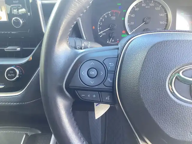 トヨタ カローラ ハイブリット S 鹿児島県 2020(令2)年 3.2万km ホワイトパールクリスタルシャイン ワンオーナー/禁煙車/プッシュスタート/純正ナビ/TV/バックカメラ/ビルトインETC/レーダーブレーキ/レーダークルーズコントロール/ブラインドスポットモニター/ドライブレコーダー/電動パーキング/レーンキープアシスト