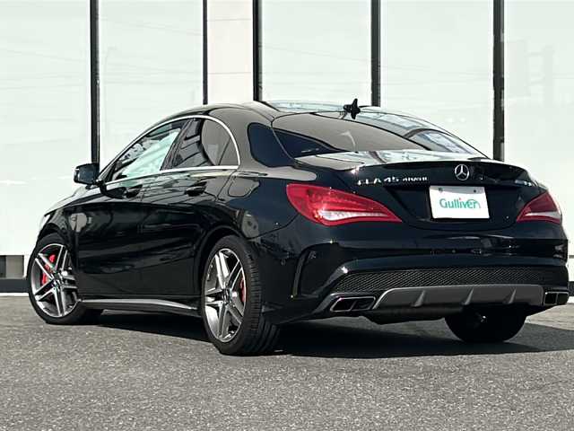 メルセデス・ベンツ ＣＬＡ４５ 4マチック 山形県 2014(平26)年 7.5万km 黒 ４WD/サンルーフ/前席シートヒーター/パドルシフト/メモリ付きパワーシート/GPSレーダー/純正ナビ/（AM/FM/フルセグ/BT）/パワーバックドア/スペアキー×１/ターボ/電動パーキング/AAC/盗難防止装置