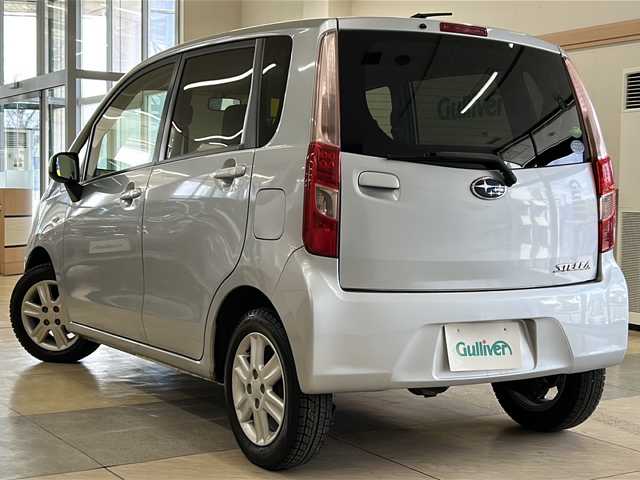 スバル ステラ L 道央・札幌 2012(平24)年 4万km ブライトシルバーメタリック ・4WD/・純正CD/AUX/・アイドリングストップ/・キーレス/・電格ミラー/・ライトレベライザー/・夏タイヤ14インチホイル積込