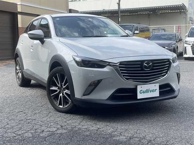 マツダ ＣＸ－３ XD 千葉県 2017(平29)年 9.7万km セラミックM 純正ディーラーナビ(FM/AM/BT/TV/DVD)/バックカメラ/コーナーセンサー/クルーズコントロール/車間認知支援システム/車線逸脱警報システム/LEDヘッドライト/ステアリングリモコン/パドルシフト/電動格納ミラー/ETC/純正フロアマット/プッシュスタート