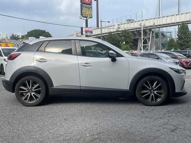マツダ ＣＸ－３ XD 千葉県 2017(平29)年 9.7万km セラミックM 純正ディーラーナビ(FM/AM/BT/TV/DVD)/バックカメラ/コーナーセンサー/クルーズコントロール/車間認知支援システム/車線逸脱警報システム/LEDヘッドライト/ステアリングリモコン/パドルシフト/電動格納ミラー/ETC/純正フロアマット/プッシュスタート