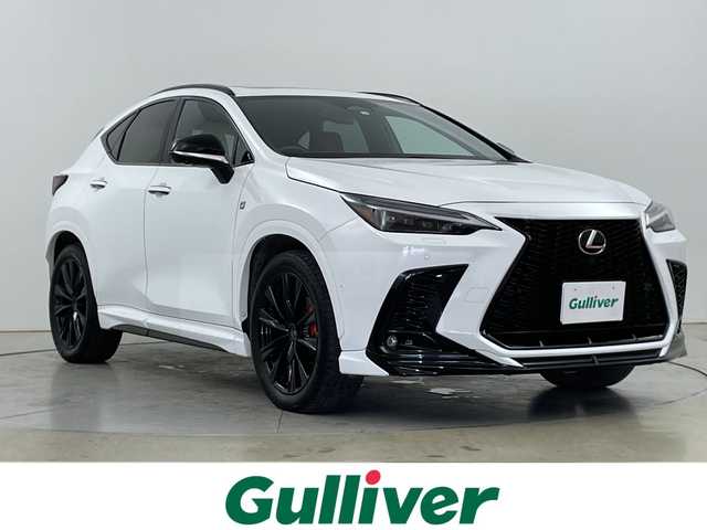 レクサス ＮＸ 350h Fスポーツ 道央・札幌 2023(令5)年 3.4万km ホワイトノーヴァガラスフレーク ・4WD/ハイブリッド/TRDエアロ/・レクサスセーフティーシステム/・プリクラッシュセーフティ/・レーダークルーズコントロール/・純正ディスプレイオーディオ  /・BT/フルセグ/USB/・サンルーフ/寒冷地仕様/・パノラミックビューモニター/・純正前後ドライブレコーダー/・パワーシート/シートヒーター/・シートベンチレーション/シートポジションメモリー/・レーンキープアシスト/横滑り防止装置/・オートハイビーム/・インテリジェントパーキングアシスト/・三眼EDヘッドライト/・ETC2.0