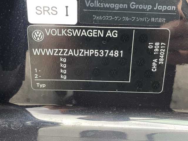 フォルクスワーゲン ゴルフ ヴァリアント TSIハイライン 福島県 2017(平29)年 8.1万km 黒 ワンオーナー/純正ナビ/・ＣＤ/・ＤＶＤ/・ＵＳＢ/・ＡＵＸ/・Ｂｌｕｅｔｏｏｔｈ/バックカメラ/クルーズコントロール/ビルトインＥＴＣ/ドライブレコーダー/オートホールド/純正フロアマット