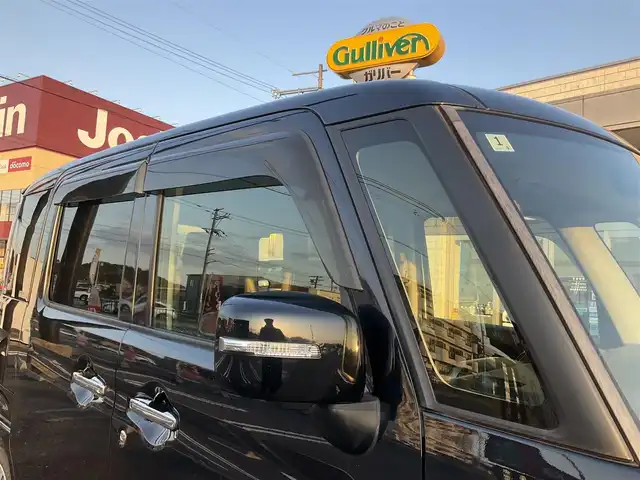 スズキ スペーシア カスタム HYBRID XS 滋賀県 2020(令2)年 6.9万km ブルーイッシュブラックパール3 車検R9年1月迄/スズキセーフティーサポート/ストラーダSDナビ/・Bluetooth・フルセグTV/全方位モニター/パーキングサポート/ヘッドアップディスプレイ/USBソケット/両側パワースライドドア/ハーフレザーシート/シートヒーター/LEDヘッドライト/LEDフォグランプ/ETC/革巻きステアリングホイール/スリムサーキューレーター/パーソナルテーブル/純正15インチアルミホイール/取説/保証書/スペアキー/