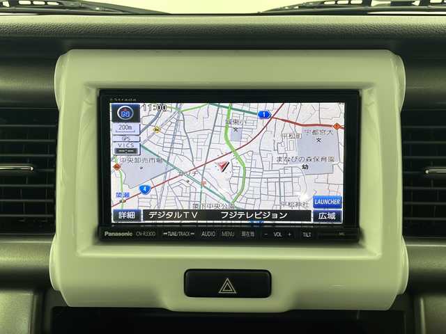 スズキ ハスラー Jスタイル 栃木県 2015(平27)年 6.6万km ブルーイッシュブラックパール ストラーダSDナビ/・AM/FM CD DVD USB SD HDMI フルセグTV/シティブレーキサポート/禁煙車/バックカメラ/アイドリングストップ/前席シートヒーター/フルオートエアコン/HIDヘッドライト/スマートキー/プッシュスタート/電動格納ミラー/ウィンカーミラー/スペアキー/純正ホイール積込/保証書/取扱説明書