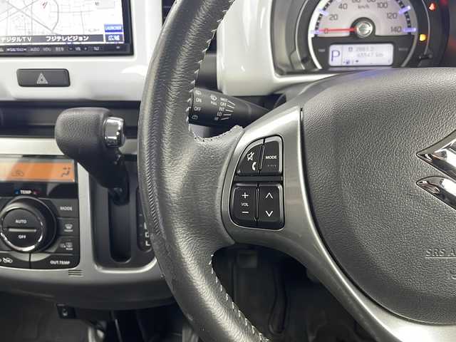 スズキ ハスラー Jスタイル 栃木県 2015(平27)年 6.6万km ブルーイッシュブラックパール ストラーダSDナビ/・AM/FM CD DVD USB SD HDMI フルセグTV/シティブレーキサポート/禁煙車/バックカメラ/アイドリングストップ/前席シートヒーター/フルオートエアコン/HIDヘッドライト/スマートキー/プッシュスタート/電動格納ミラー/ウィンカーミラー/スペアキー/純正ホイール積込/保証書/取扱説明書