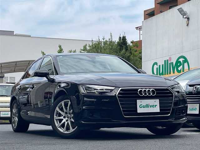 アウディ Ａ４ 2．0TFSI 東京都 2016(平28)年 7.2万km ミトスブラックメタリック 純正HDDナビ/・フルセグTV/・Bluetooth接続/・バックカメラ/・AM　FM/本革レザーシート（ベージュ）/・パワーシート/・シートヒーター/純正17インチAW/ETC/ドラレコ/コーナーセンサー/スマートキー/HIDヘッドランプ/オートライト/ABS/盗難防止/MTモード付AT/スペアキー/保証書＆取扱説明書