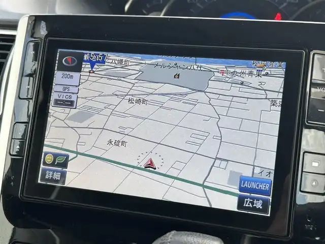 ダイハツ タント カスタム RS スマートセレ SA 熊本県 2014(平26)年 7.1万km ナイトシャドーパープルクリスタルM 純正メーカーSDナビＤＴＶ/・CD/DVD/BT/SD/ipod/USB/バックカメラ/両側パワースライド/ETC/HIDライト/フォグ/マット/スマートキー/スマートアシスト