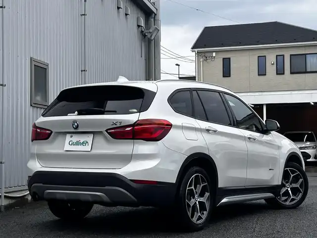 ＢＭＷ Ｘ１ xDrive 18d 静岡県 2017(平29)年 10.5万km ミネラルホワイト ユーザー買取車両/純正ナビ/　【CD/BT】/純正LEDヘッドライト/純正18インチAW/バックカメラ/アダクティブクルーズコントロール/ドライブレコーダー/茶レザーシート/シートヒーター/ミラー一体型ETC/スマートキー/プッシュスタート/新車時保証書/取扱説明書