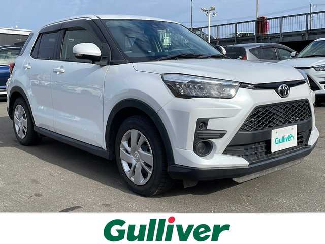 トヨタ ライズ XS 道東・釧路十勝 2021(令3)年 3.3万km シャイニングホワイトパール 4WD/社外メモリナビ　/(フルセグTV/ＤＶＤ再生/Ｂｌｕｅｔｏｏｔｈ接続)　/前後ドライブレコーダー　/ビルトインＥＴＣ2.0　/バックカメラ　/前席シートヒーター　/前後コーナーセンサー　/衝突軽減ブレーキ/横滑り防止装置　/アイドリングストップ/スマートキー/プッシュスタート　/純正ＬＥＤヘッドライト　/純正フロアマット/サマータイヤ積み込み