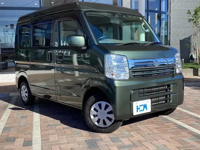 スズキ エブリイ JOIN 三重県 2023(令5)年 3.4万km クールカーキPM 4WD/衝突軽減/レーンキープ/純正ディスプレイオーディオ/Bluetooth/バックカメラ/ディスチャージヘッドライト/クリアランスソナー/ETC