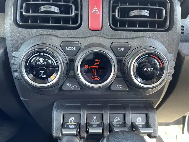 スズキ ジムニー XL 長野県 2019(平31)年 7.5万km ミディアムグレー フルセグテレビ/AM/FM/Bluetooth/シートヒーター/ドアバイザー/4WD/プッシュスタート/パワーウィンドウ/スペアキー/社外フロアマット/ダウンヒルアシストコントロール/電動格納ミラー